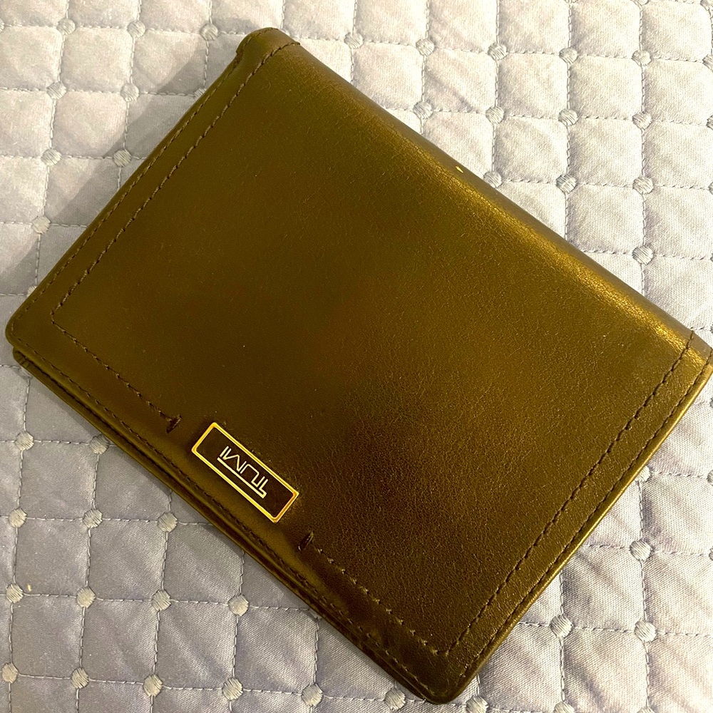 Black Tumi wallet